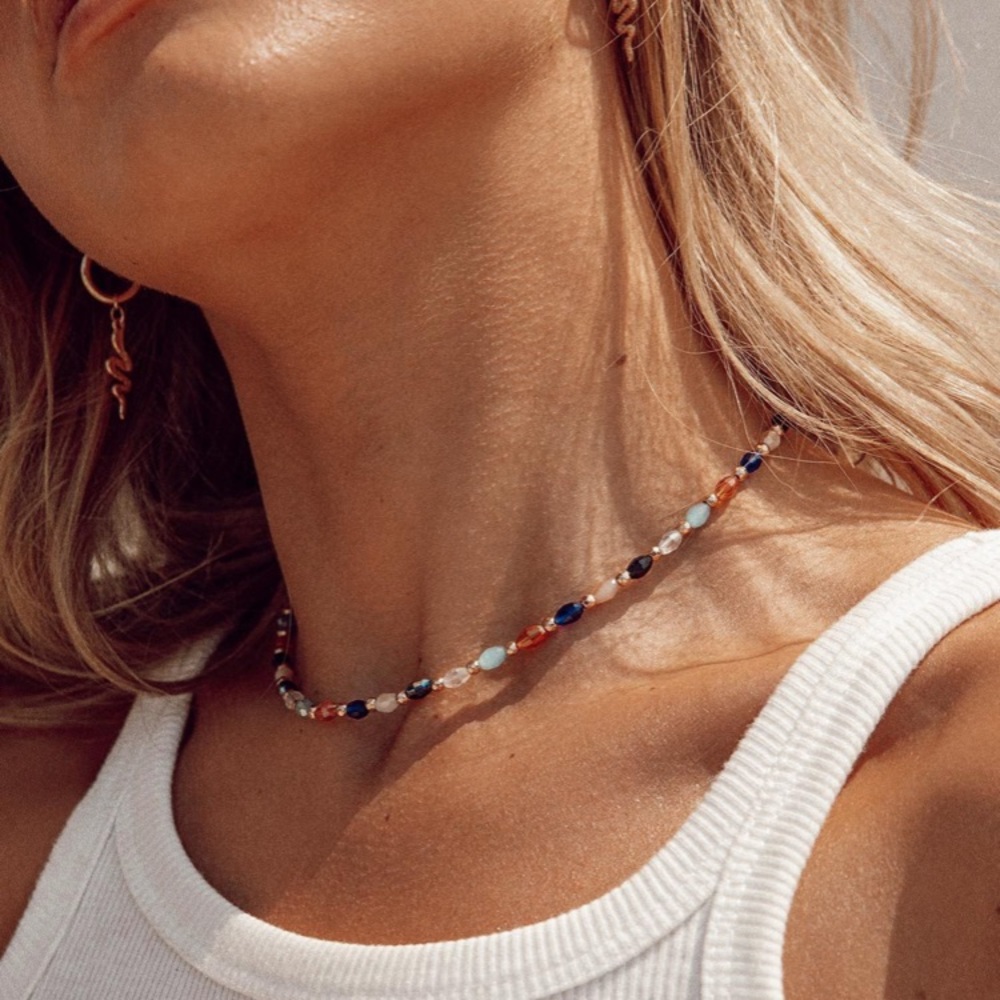 Princess Polly nadia beaded necklace